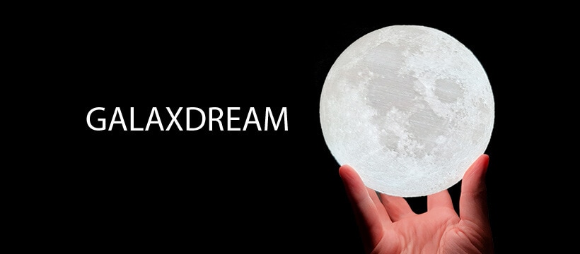 Galaxdream moon lamp